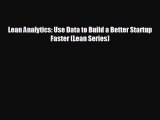 Popular book Lean Analytics: Use Data to Build a Better Startup Faster (Lean Series)