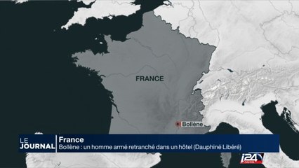 Bolène: un homme armé retranché dans un hôtel