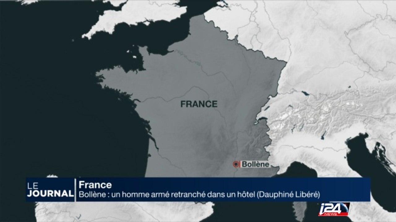 Bolène: un homme armé retranché dans un hôtel