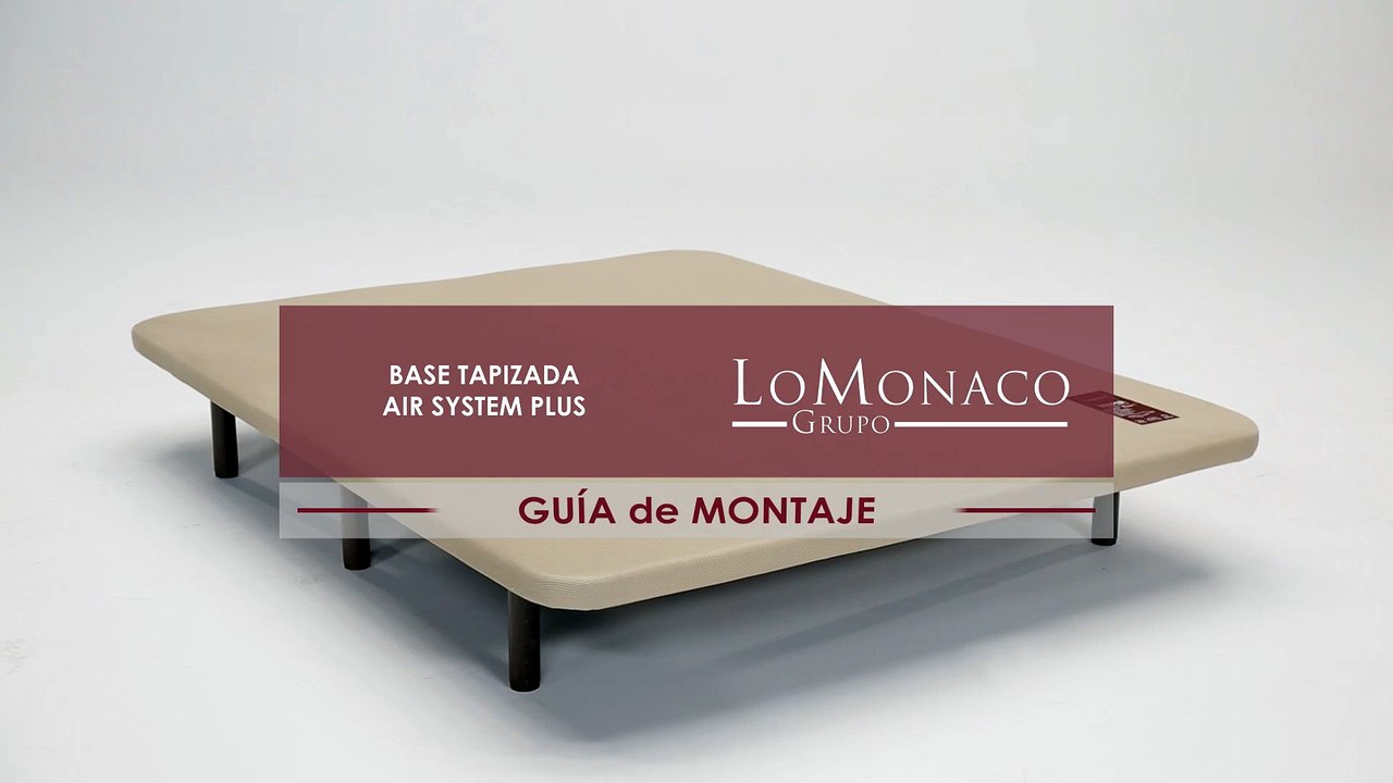 Montaje Base Tapizada AirSystem Plus Lo Monaco