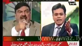 sheikh rashed shuts up 3 indian anchors at a time.
