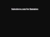 DOWNLOAD FREE E-books  Salesforce.com For Dummies  Full E-Book