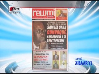 Revue de presse - 19 juillet 2016 - Présentation: Mamadou Mouhamed Ndiaye