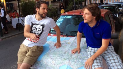 Euroad Trip 2016 - 1er chapitre, Marseille : Le Volontaire, déco de la Panini Car et France-Albanie