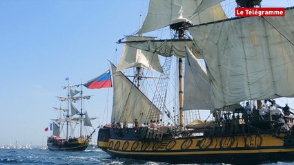 Douarnenez. La parade débarque