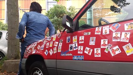 L'Euroad Trip 2016 - 2e chapitre, Lyon : Sidney Govou et Supporters nord-irlandais