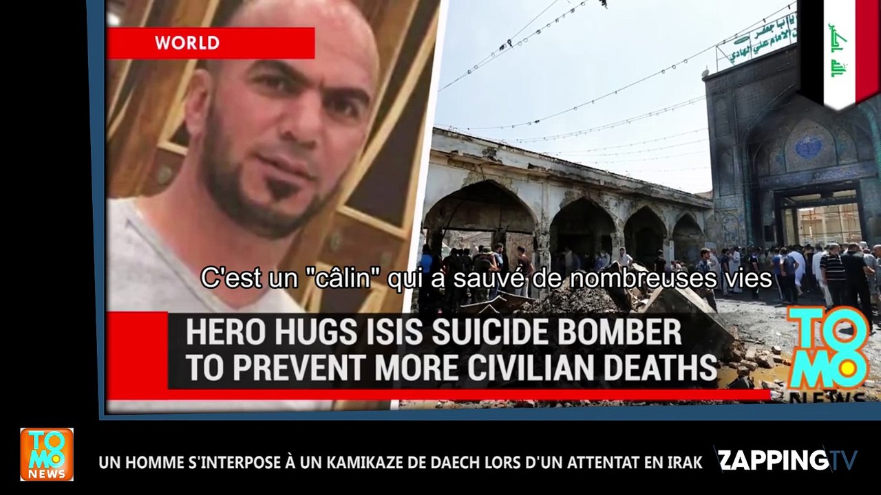 Un homme s'interpose à un kamikaze de Daech lors d'un attentat en Irak (Vidéo)