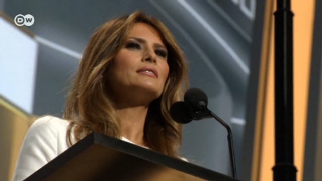 Скандал в США: Мелания Трамп списала свою речь у Мишель Обамы (19.07.2016)