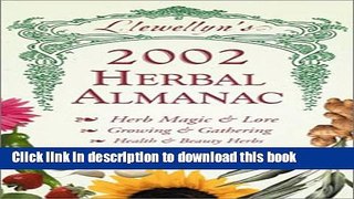 Read 2002 Herbal Almanac  Ebook Free