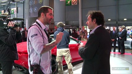 La Jaguar F-Type en direct du Mondial 2012