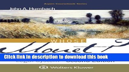 Download Whose Monet: An Introduction To the American Legal System (Aspen Coursebook) PDF Online