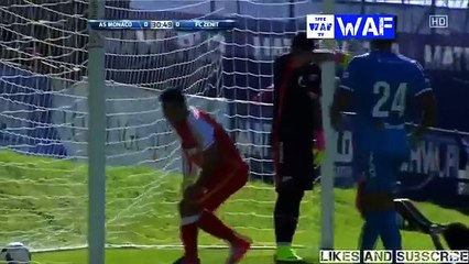 Radamel Falcao Goal - As Monaco vs Zenit St Petersburg  1-0 - Friendly Match 19 7 2016