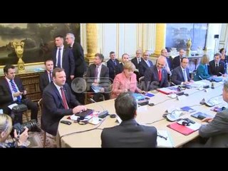 Ora News –  Liderët e Ballkanit takim me Presidentin Hollande dhe kancelaren Merkel