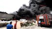 Mersin'de Korkutan Fabrika Yangını