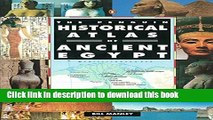 Read The Penguin Historical Atlas of Ancient Egypt (Hist Atlas)  PDF Free