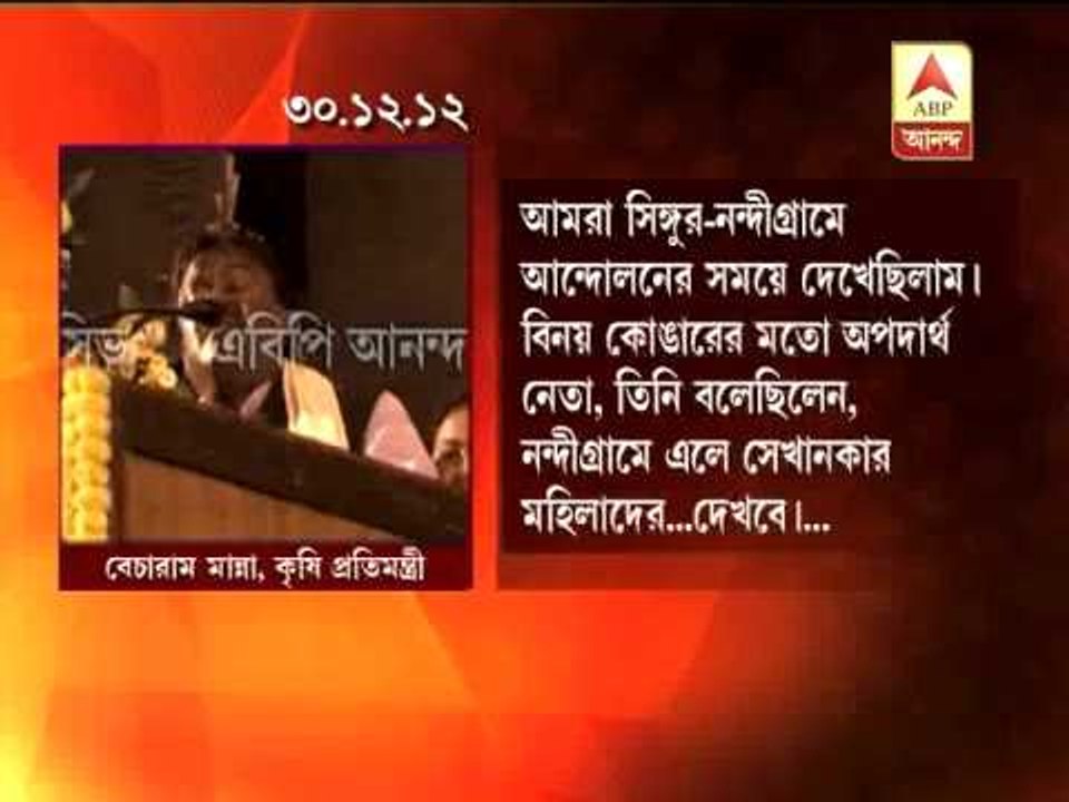 Rezzak Mollah made derogatory comment against Prime Minister