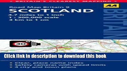 Read Scotland Road Map (Aa Road Map Britain)  PDF Free