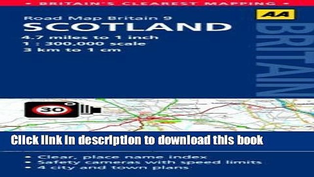 Read Scotland Road Map (Aa Road Map Britain) PDF Free