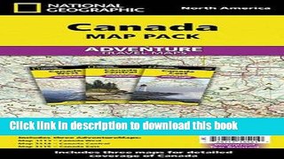 Read Canada [Map Pack Bundle] (National Geographic Adventure Map)  Ebook Free