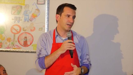Report TV - Veliaj: Jemi në krah të njerëzve në nevojë, do hapim mensa sociale