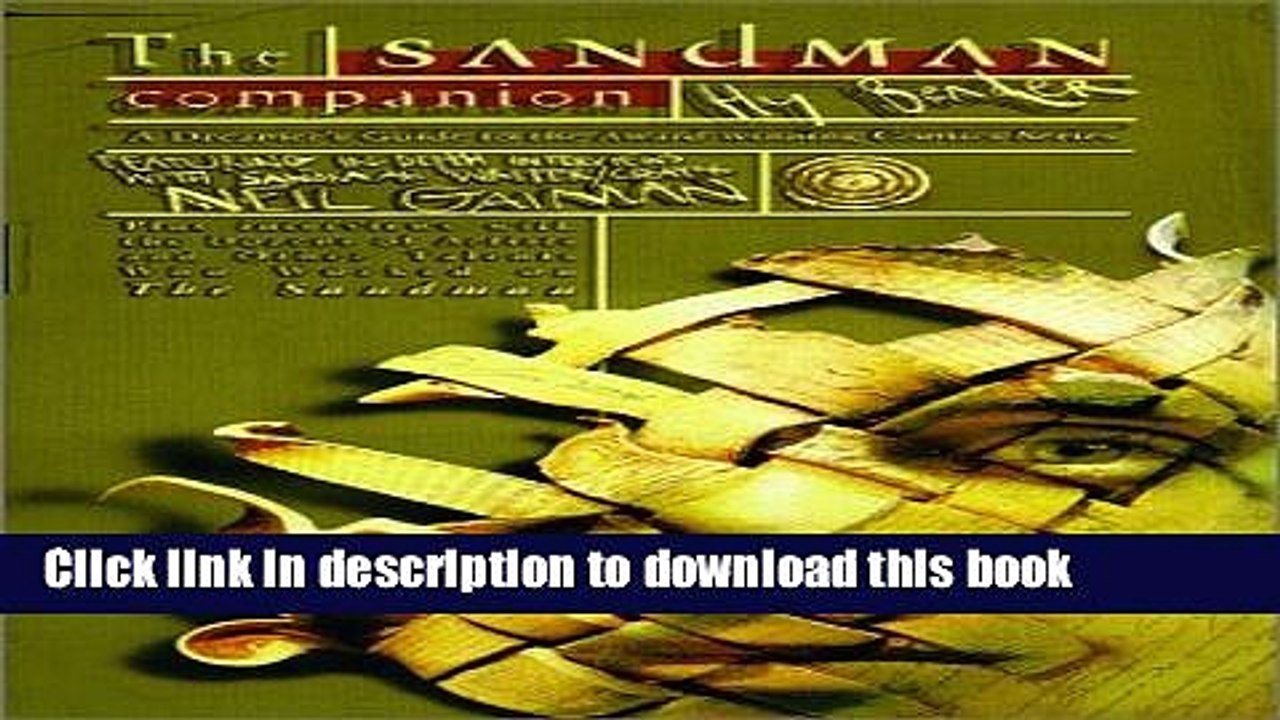 Read The Sandman Companion Ebook Free