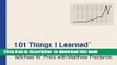 Read 101 Things I Learned in Business School  Ebook Free