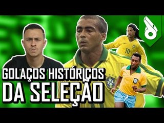 TOP10 - GOLAÇOS HISTÓRICOS DA SELEÇÃO - FRED +10