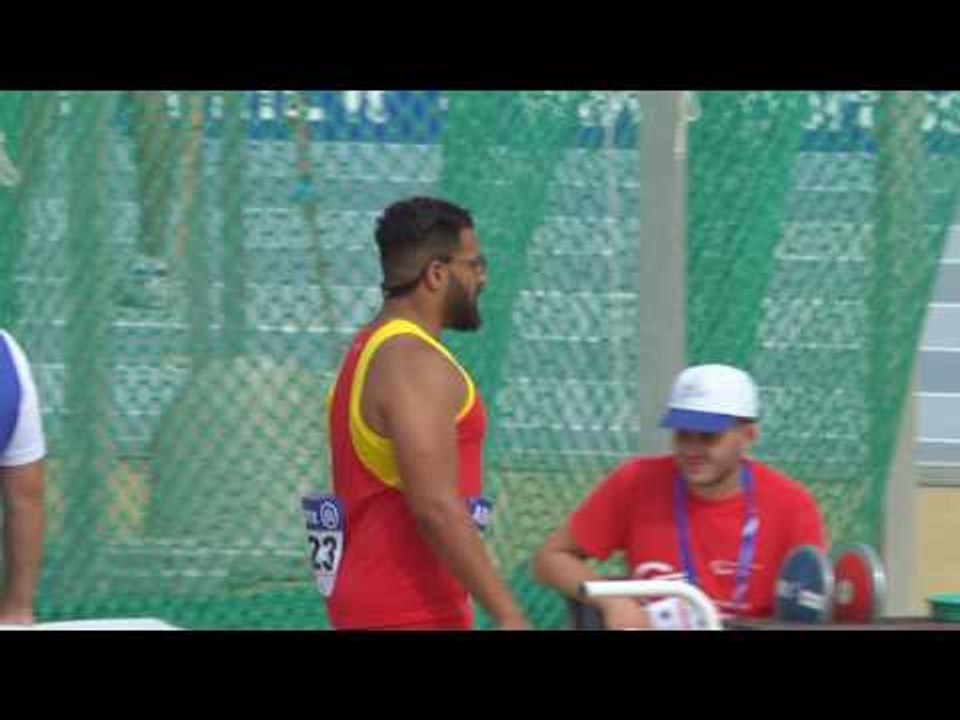 Men's discus throw F12 | final | 2016 IPC Athletics European Championships Grosseto