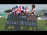 Women's 4x100 m T35-38 | final | 2016 IPC Athletics European Championships Grosseto