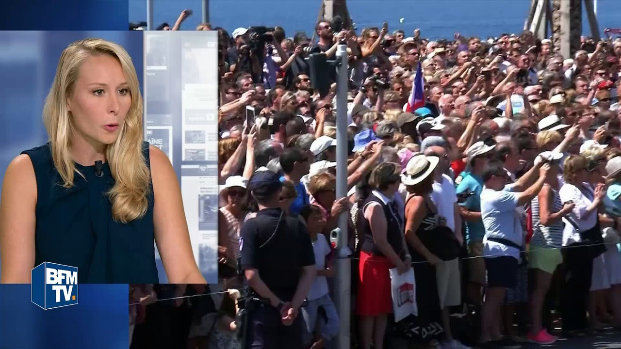 Manuel Valls hué par des militants FN, Marion Maréchal-Le Pen dément