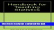 Read Books Handbook for Teaching Statistics and Research Methods ebook textbooks