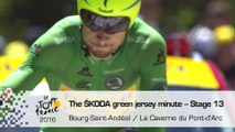 The ŠKODA green jersey minute - Stage 13 (Bourg-Saint-Andéol / La Caverne du Pont-d'Arc) - Tour de France 2016