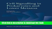 Download Cell Signalling in Prokaryotes and Lower Metazoa  PDF Online