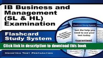 [PDF] IB Business and Management (SL and HL) Examination Flashcard Study System: IB Test Practice