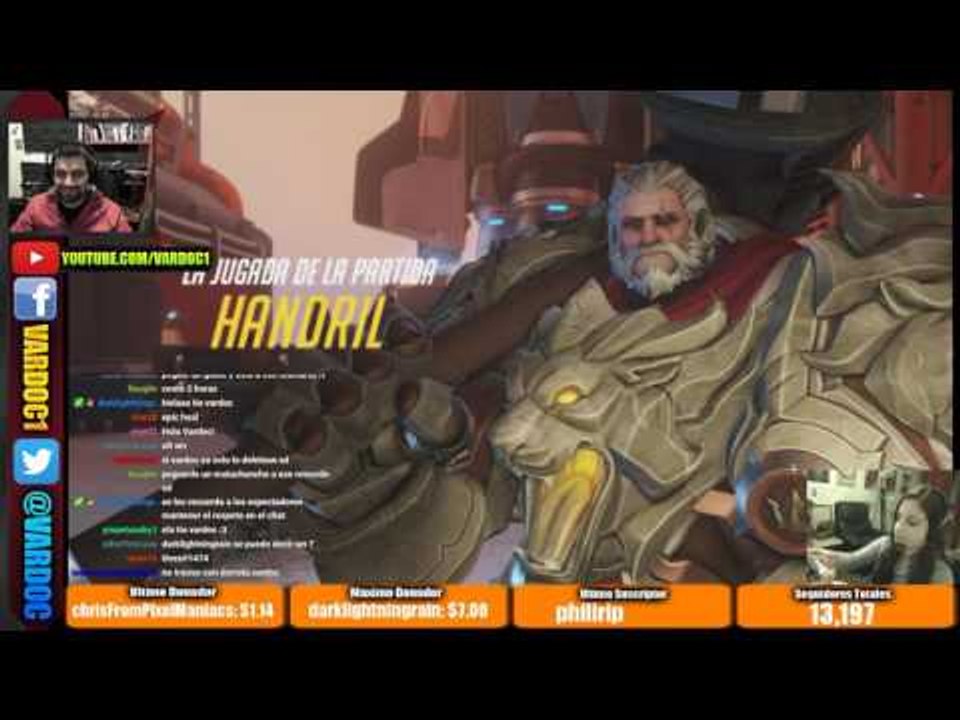 Jugando en Vivo Overwatch por Twitch 12