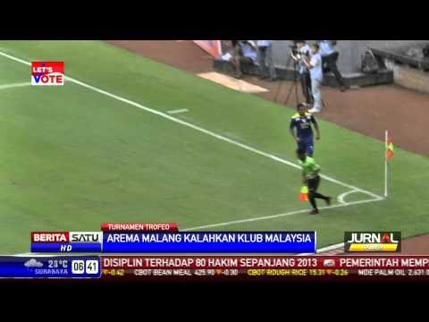 Arema Malang Kalahkan Klub Malaysia di Trofeo