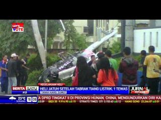 Seorang Tewas Akibat Kecelakaan Helikopter di Berastagi