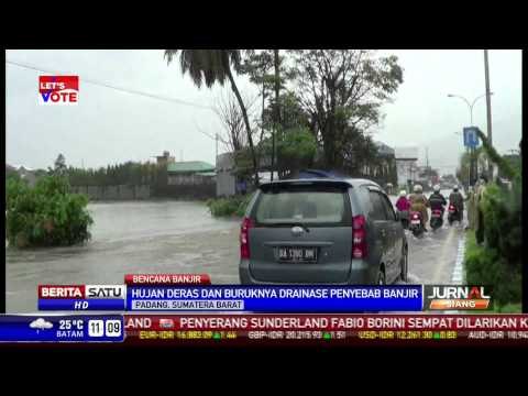 Banjir 50 Centimeter Rendam Kota Padang