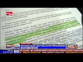 Ratusan Caleg Jadi Fasilitator PNPM Mandiri