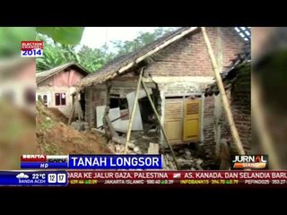 10 Rumah di Banjarnegara Hancur Tertimbun Longsor