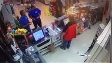 Échec d'un vol à main armée grâce à la réaction inconsciente du gérant