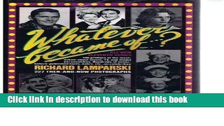 [PDF] Whatever Became Of . . . ? All New Eleventh Series Download Full Ebook