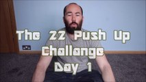 22 pushups challenge day 1