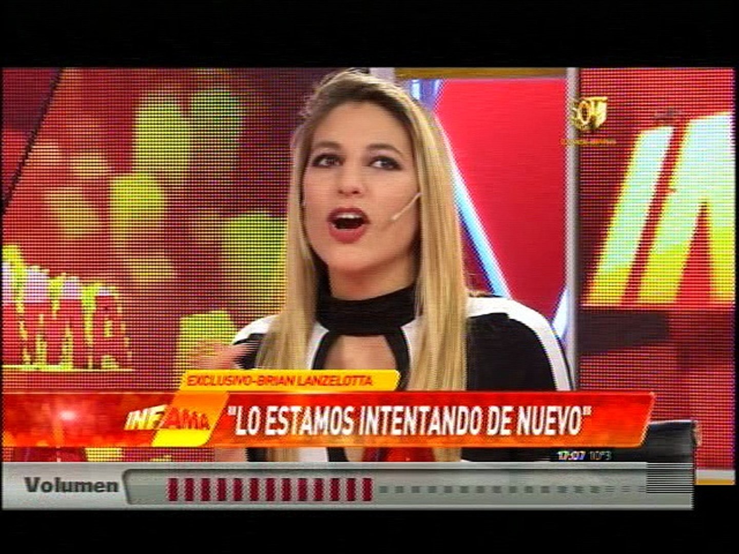 El blooper de Marian Farjat en vivo