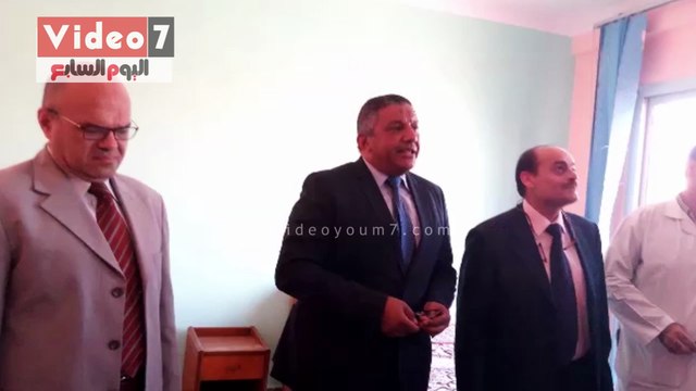 بالفيديو..وفد من جامعة قناة السويس يتفقد مستشفى العريش العام
