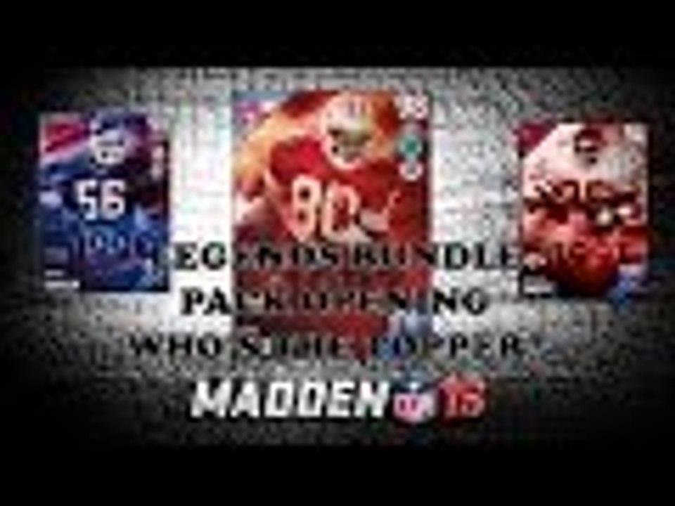 Madden  NFL 16 Legends Pack Opening