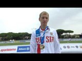 Men's long jump T38 | Victory Ceremony | 2016 IPC Athletics European Championships Grosseto