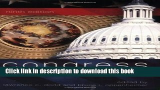 Read Congress Reconsidered, 9th Edition  Ebook Free