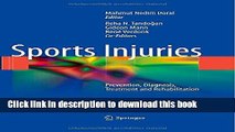 PDF Sports Injuries: Prevention, Diagnosis, Treatment and Rehabilitation  EBook
