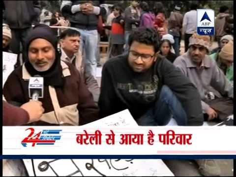 Hunger strike,demanding death sentence for culprits, continues for day 7 at Jantar Mantar